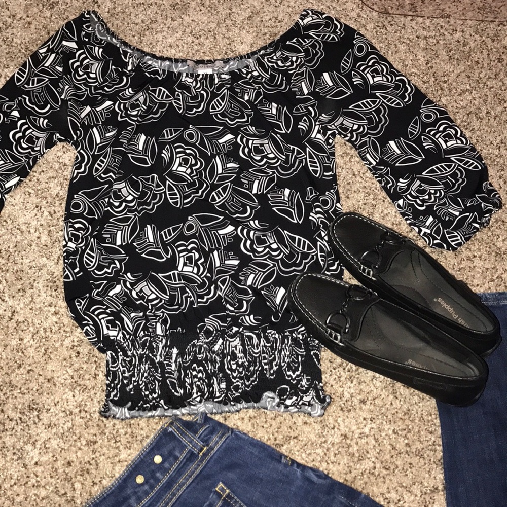 Black blouse from WHBM
